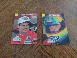 JEFF GORDON 1993 Pro Set Finish Line *RARE* Nascar Rookie Cards? #83 &amp; #110 - £9.00 GBP