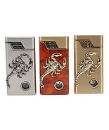 Metal Scorpion Decoration Round Gas Lighter(Random Color) - One Lighter ... - $74.04 MXN