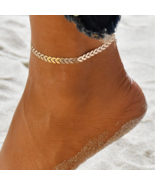 New Gold or Silver Tone Bohemian Arrow Anklet Bonillo Ankle Jewelry - £7.84 GBP