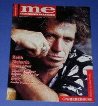 KEITH RICHARDS ROLLING STONES MUSIC EXPRESS MAGAZINE VINTAGE 1992 - £23.59 GBP