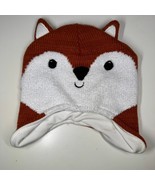Gymboree Harvest Boys Hat Winter Fall Fox Toddler Size 4T-5T - $13.60 CAD