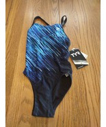 TYR Size 22 Blue Girls Bathing Suit - £59.95 GBP