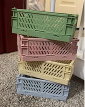 4-Pack Mini Plastic Baskets for Shelf Storage Organizing  (5.9 x 3.8 x 2.2) - $17.82