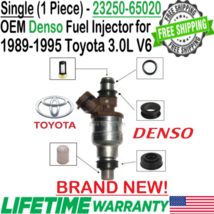 NEW OEM Denso 1Pc Fuel Injector for 1993, 1994 Toyota T100 3.0L V6 #2325... - $87.11