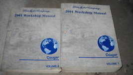 2001 Ford Mercury Cougar Service Shop Repair Workshop Manual Set Oem - £30.78 GBP