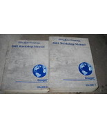 2001 FORD MERCURY COUGAR Service Shop Repair Workshop Manual Set OEM - £30.77 GBP