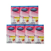7 Pedialyte Electrolyte Powder Packets Strawberry Lemonade Hydration 6 pks/ea - £41.88 GBP