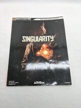 Singularity Bradygames Strategy Guide Book - $10.39