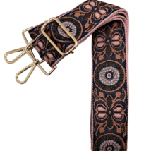 Boho Reflections Embroidered Adjustable Crossbody Bag Purse Strap Dusty ... - $24.75