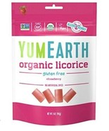 Yum Earth Strawberry Licoroce. 5 oz pack. bundle of 3 - $846.18 MXN