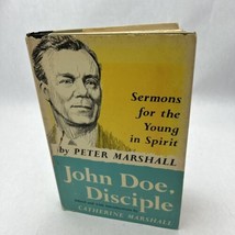 1963 John Doe Disciple Sermons For Young In Spirit Peter Marshall 1st Ed. - £20.72 GBP