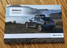 2023 Subaru Brochures - 2023 Solterra Accessories Brochure - Subaru Broc... - $7.19