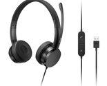 Lenovo USB-A Wired Stereo On-Ear Headset [with Control Box] - $44.35