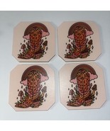 DENY DESIGNS -New Set of 4 Cowboy Boot with Aries Coasters 3.5&quot; x 3.5&quot; x... - $16.83