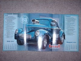 2004 Summit Racing &quot;Street Gasser&quot; &#39;41 Willys Gasser 2 month Calendar/Po... - £7.59 GBP