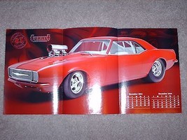 2004 Summit Racing &quot;Calling Card&quot; &#39;68 Camaro SS/RS 2 month Calendar/Poster - $9.50