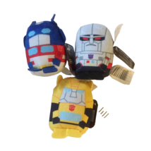 Transformers Podpals 3&#39;&#39; Plushies - Optimus Prime Megatron Bumblebee - €11,59 EUR