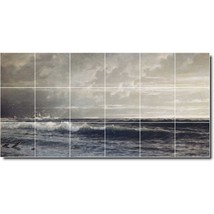 William Richards Waterfront Painting Ceramic Tile Mural BTZ07479 - £143.88 GBP+