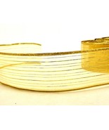 2&quot; Wired Gold Lace Ribbon, 10 Yards, Costuming, Gift Wrapping, Christmas... - $20.10 CAD
