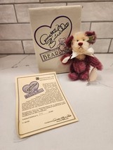 Annette Funicello Mohair 5 Inch Raspbeary Fizz Bear With Box And Certificate - £19.27 GBP