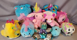 Mini Plush Stuffed Animal Toy Lot of 12 Teacher  Gift Stocking Stuffer Prize Bag - £17.08 GBP