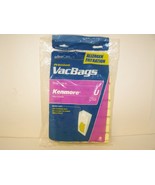 UltraCare Premium Vacuum Bags VacBags Kenmore U 50688 Upright  5 Bags Ne... - $7.64