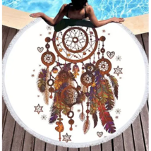 Feather Wind Beach Towel: Poolside Paradise Essential - £25.57 GBP