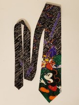 VTG Rare Disney &amp; Co. Tie by Balancine Inc. Tie Works NEW NWT Spooky - £27.93 GBP