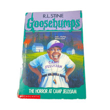 Goosebumps The Horror At Camp Jellyjam R.L. Stine Book #33 Scholastic 1995 - $6.75 CAD
