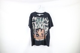 Vintage Mens Large Faded Spell Out As I Lay Dying Metalcore Band Tour T-Shirt - £63.46 GBP