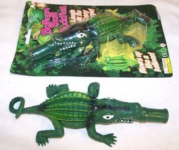 12 GIANT SIZE INFLATEABLE BLOWUP ALLIGATOR balloon INFLATE toy reptile c... - $23.74