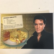 Elvis Presley Postcard Young Elvis Spanish Omelette Recipe - £2.80 GBP