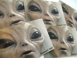 Roswell 1947 Alien Post Cards Set Of 5 Cards Ufo 6 X 4 Inches Collectibles #3 - £7.00 GBP
