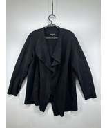 Eileen Fisher Silk &amp; Cotton Knit Open Front Cardigan sweater jacket Sz 1... - £46.24 GBP