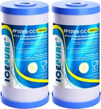 Icepure 5 Micron 10&quot; X 4.5&quot; Whole House Water Filter Compatible, Bb, Pac... - $44.93