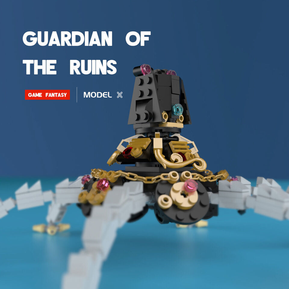 Relic Guardian of the Ruins Game Model Building Blocks Set for Zelda Bri... - $25.73