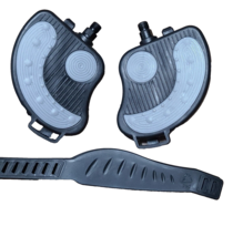 Self locking Bicycle Pedals 9/16  1/2  w/ Straps for Exercise Bikes NEW ... - $455.93 MXN