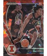 AYO DOSUNMU RC 2021 Prizm Draft Picks Cracked Ice Rookie Card #20 NBA Bulls - $14.05 CAD