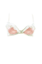 Agent Provocateur Womens Bra Elegant Soft Pink/Mint Size Uk 36B - £111.32 GBP