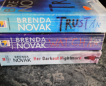 Brenda Novak lot of 3 Romantic Suspense Paperbacks - £4.67 GBP