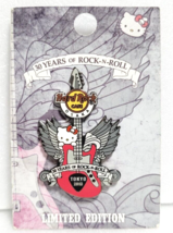 Hello Kitty Hard Rock Cafe Tokyo 2013 Pin 30 Years Of Rock N Roll Limited - £33.83 GBP