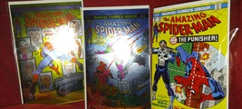 Marvels Very Rare Amazing SPIDER-MAN #129/121-122 Foil Novels .9.+ Outstanding - £39.04 GBP