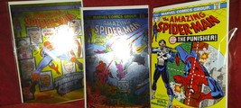 Marvels Very Rare Amazing SPIDER-MAN #129/121-122 Foil Novels .9.+ Outstanding - £39.04 GBP