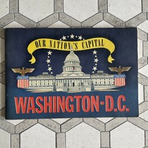 Vintage Book Our Nations Capital Washington DC Guide and Conoco Map - £27.65 GBP