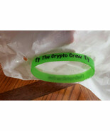 Crypto Crew Wristband - Green and Black - Support Research - Bigfoot - $2.96