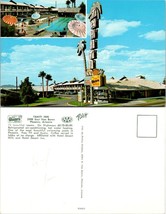 Arizona Phoenix Tahiti Inn Highways 60 70 80 89 Swimming Pool Vintage Po... - $9.40