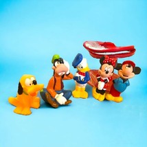 Disney Parks Mickey Mouse and Friends Squeeze Bath Toy Set With Case - £14.07 GBP