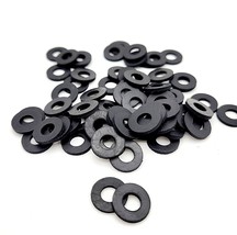 1/4&quot; ID Rubber Flat Washers 5/8&quot; OD  1/16&quot; Thick Gasket Spacer 1/4 x 5/8... - £9.16 GBP+