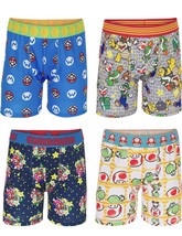 Nintendo Boys&#39; Little Super Mario Brothers Underwear Boxer Briefs, 4pk - Sz 10 - £11.01 GBP