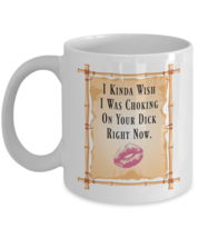 Dick Mug Chocking Cup Funny Adult Joke Mug Cadeau coquin pour petit ami,... - £15.49 GBP